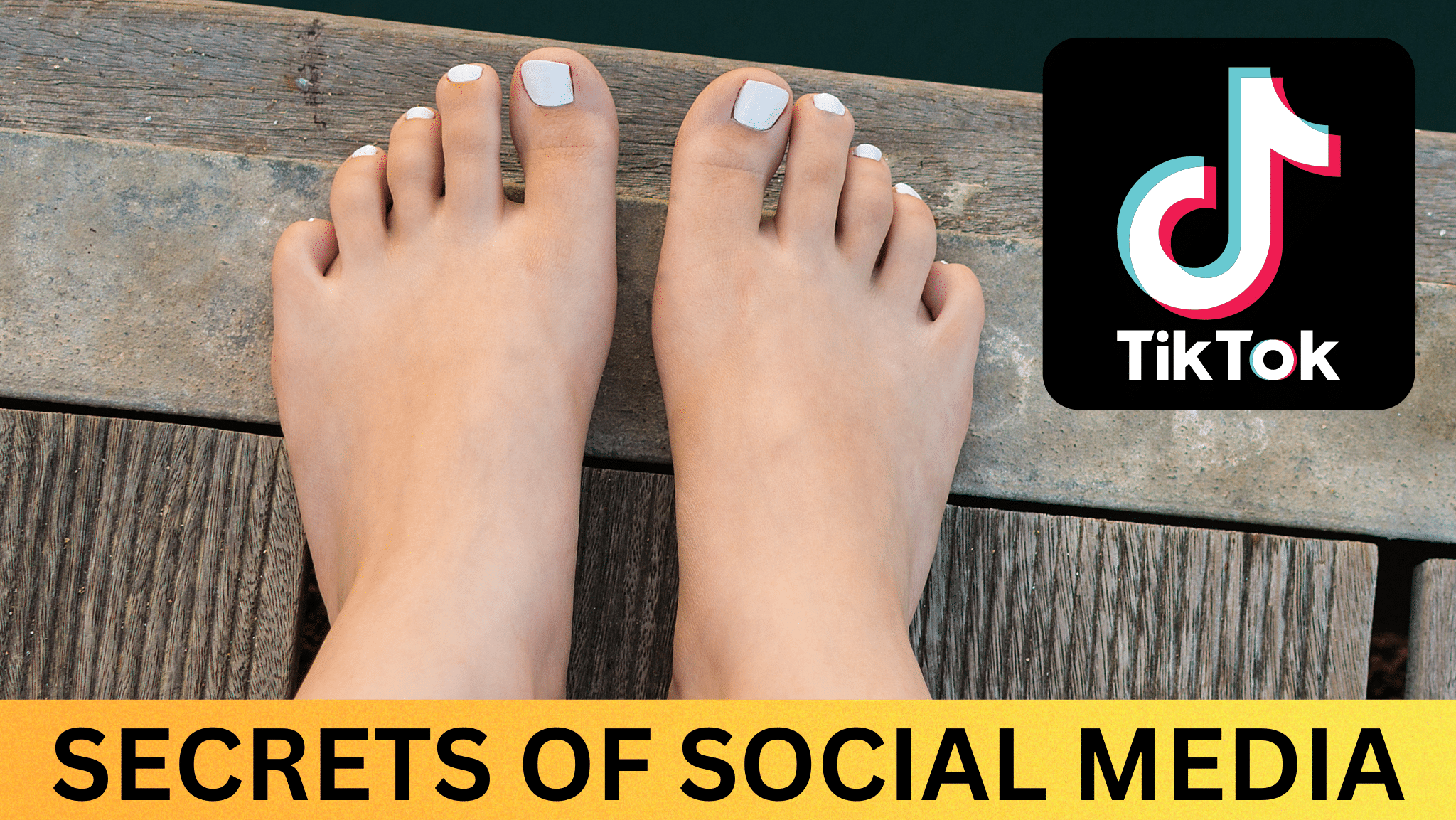 TikTok S White Nails Trend Learning The Secrets Of Social Media   White Toe Nails 