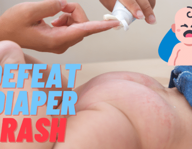Baby with Diaper Rash