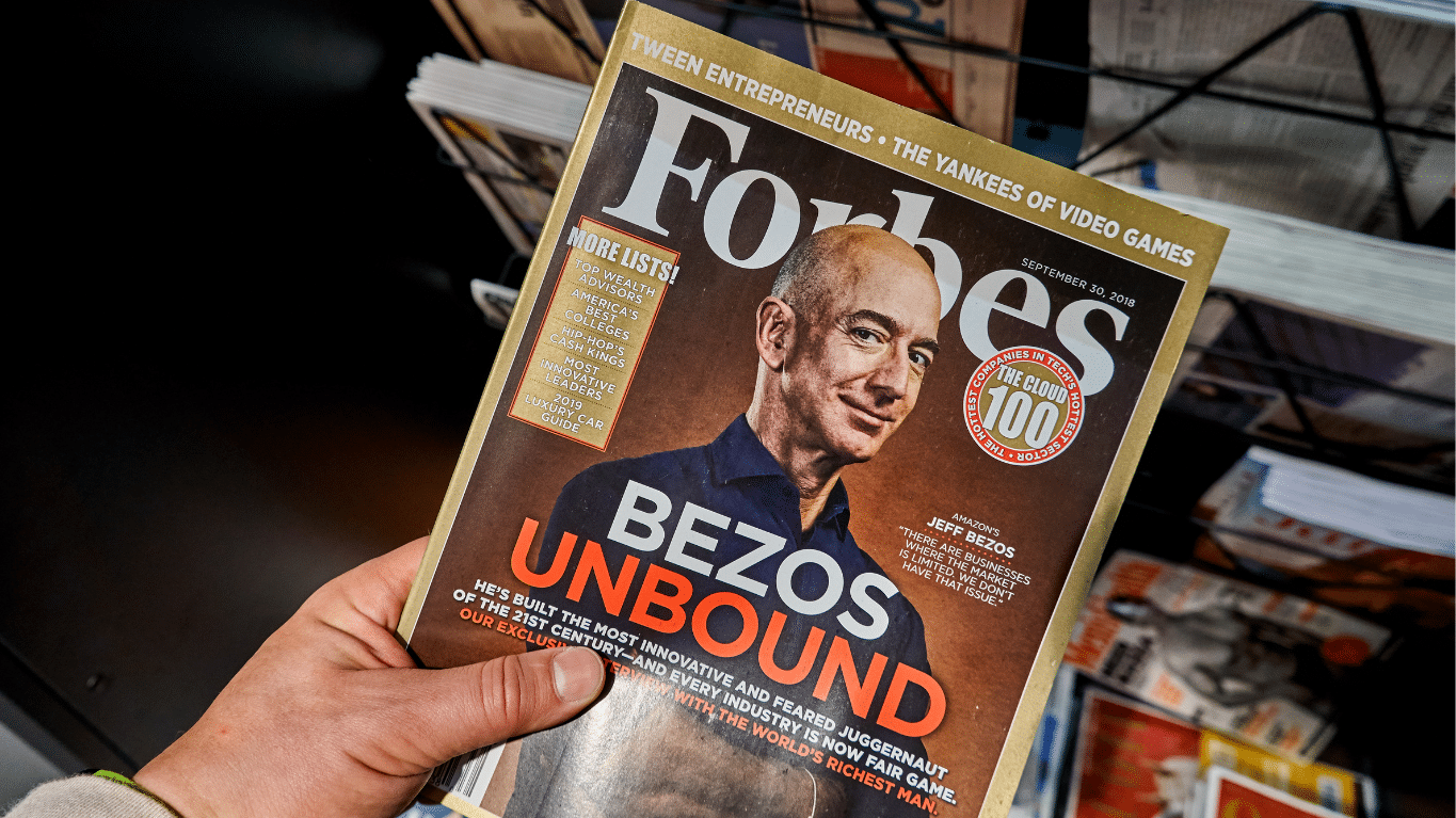 Jeff Bezos Forbes Cover